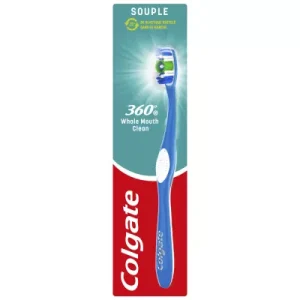 COLGATE – Brosse À Dents Souple 360° Whole Mouth Clean