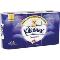 🤧 KLEENEX – Mouchoirs en papier coussiné Etuis Everyday (x6)