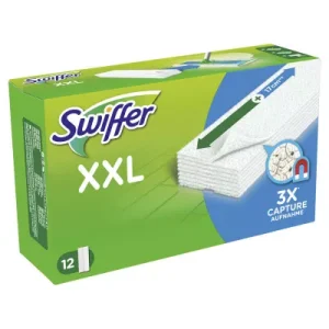 Swiffer Dry Maxi X12 – Lingettes Dépoussiérantes