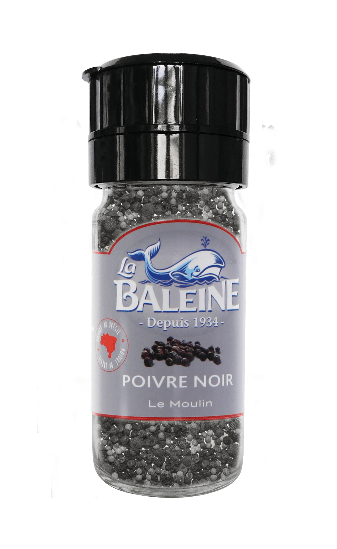 Poivre noir en moulin Ducros 45g – intensité et saveur pour assaisonner vos plats