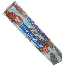 ❄️ BELLE FRANCE – Sacs de Congélation alimentaires 30×45 cm (x25)