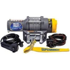 treuil electrique 12v sur boule d'attelage Superwinch