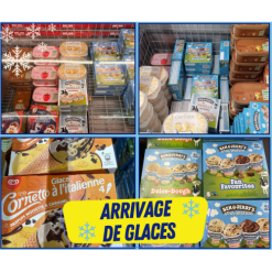 ARRIVAGE GLACES – Gamme Variée