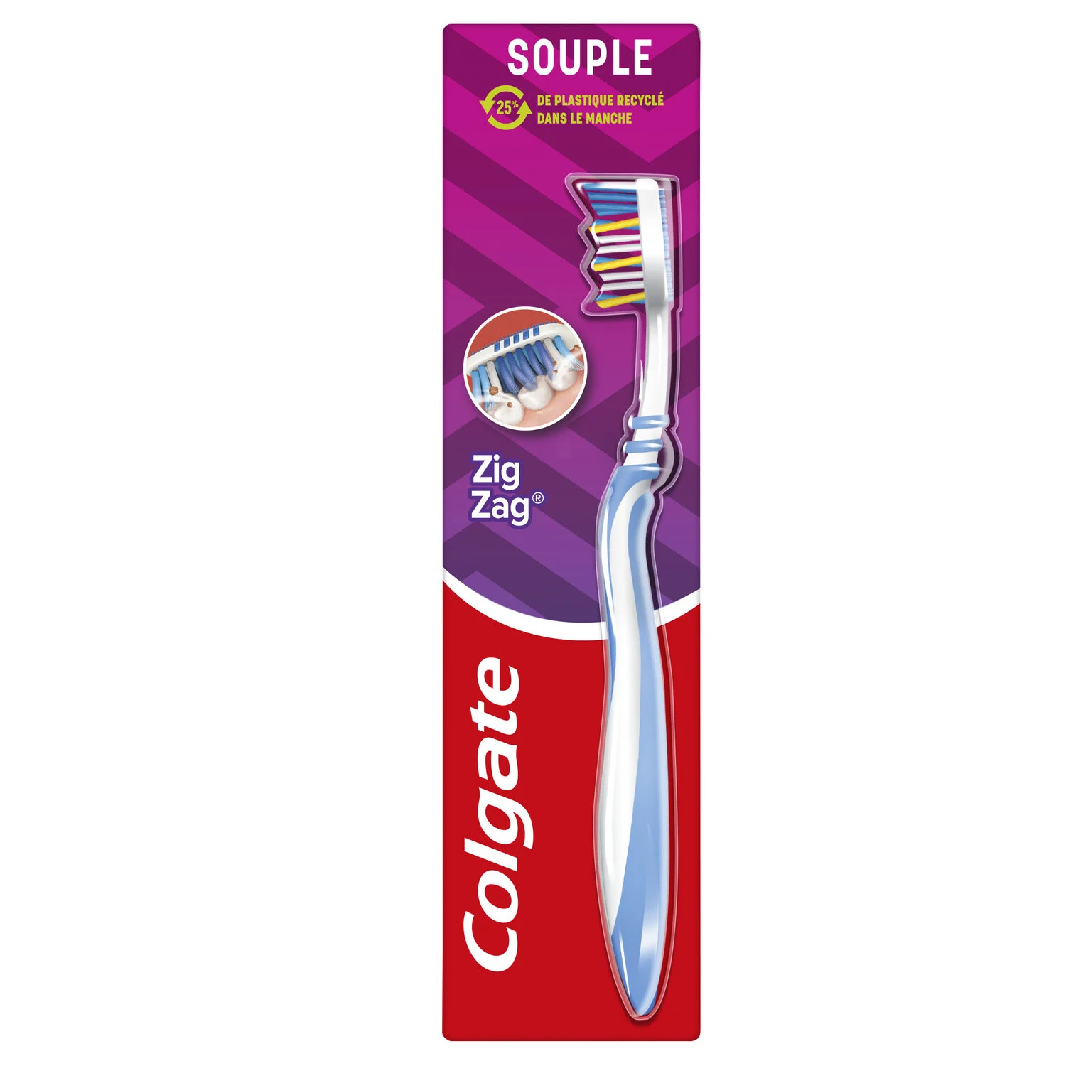 Brosse à Dents Souple Colgate – Confort et douceur au quotidien Brosse à dents souple Colgate – Nettoyage doux et efficace pour les dents et les gencives