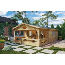 chalet en bois 25 m2