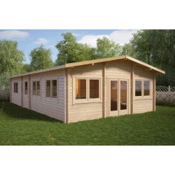 chalet en bois 60m2