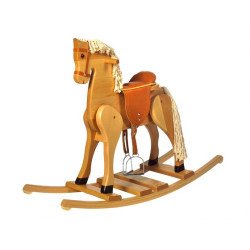 cheval à bascule bois fabrication artisanale