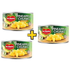 DEL MONTE - Ananas en morceaux + sirop