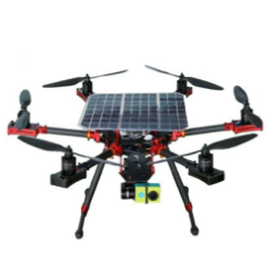 drone nettoyage panneau solaire