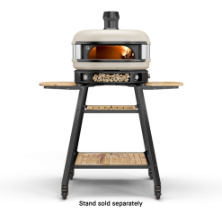 Four à pizza rotatif – double énergie (bois & gaz)