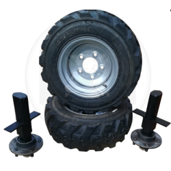 kit 2 roues container maritime