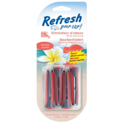 REFRESH DESODO VOITURE STICKS X4 HAWAIAN SUNRISE