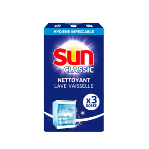 SUN CLASSIC - X3 Doses nettoyant lave vaisselle