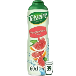 TEISSEIRE 60CL PAMPLEMOUSSE ROSE SIROP