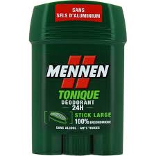 Déodorant homme Mennen Tonique 24h – stick fraîcheur intense