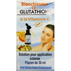 vitamine c et glutathion éclaircissant