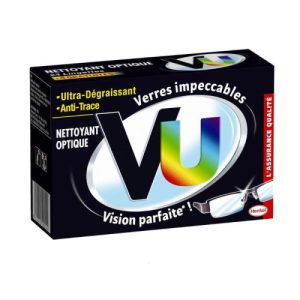 VU - LINGETTES nettoyant optique ultra dégraissant